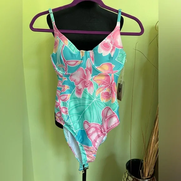 Watercolors by Kenny Flowers “The Maui” Size Medium- New With Tags! - Picture 4 of 7